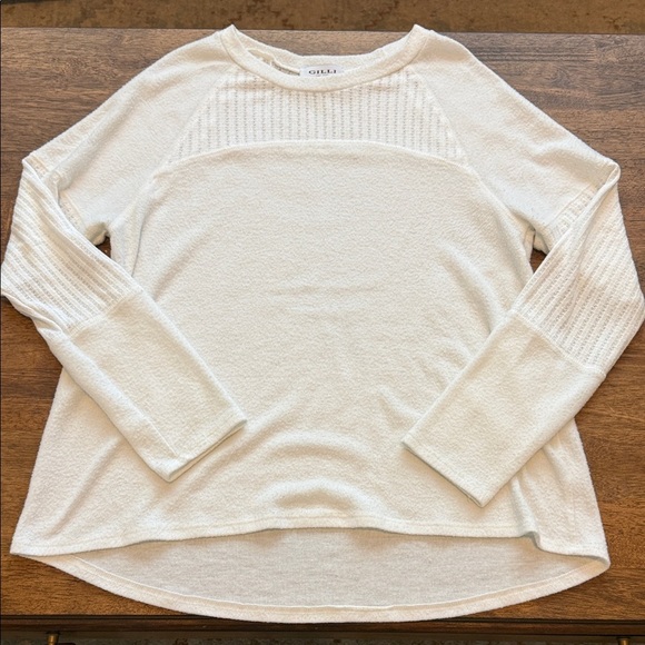 Gilli Sweaters - Gilli Ivory Knit Sweater